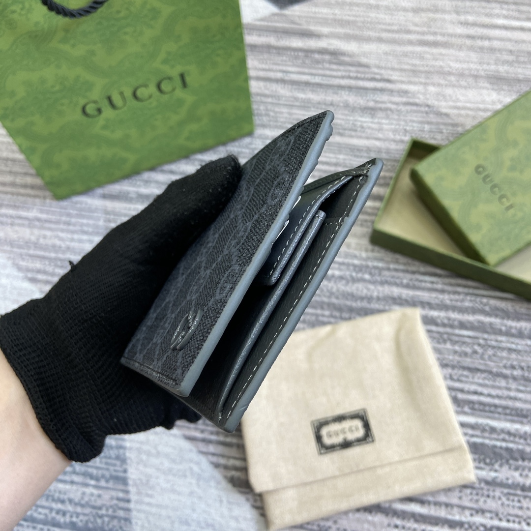 頂級原單復刻一比一Gucci折疊錢包銀包 GG