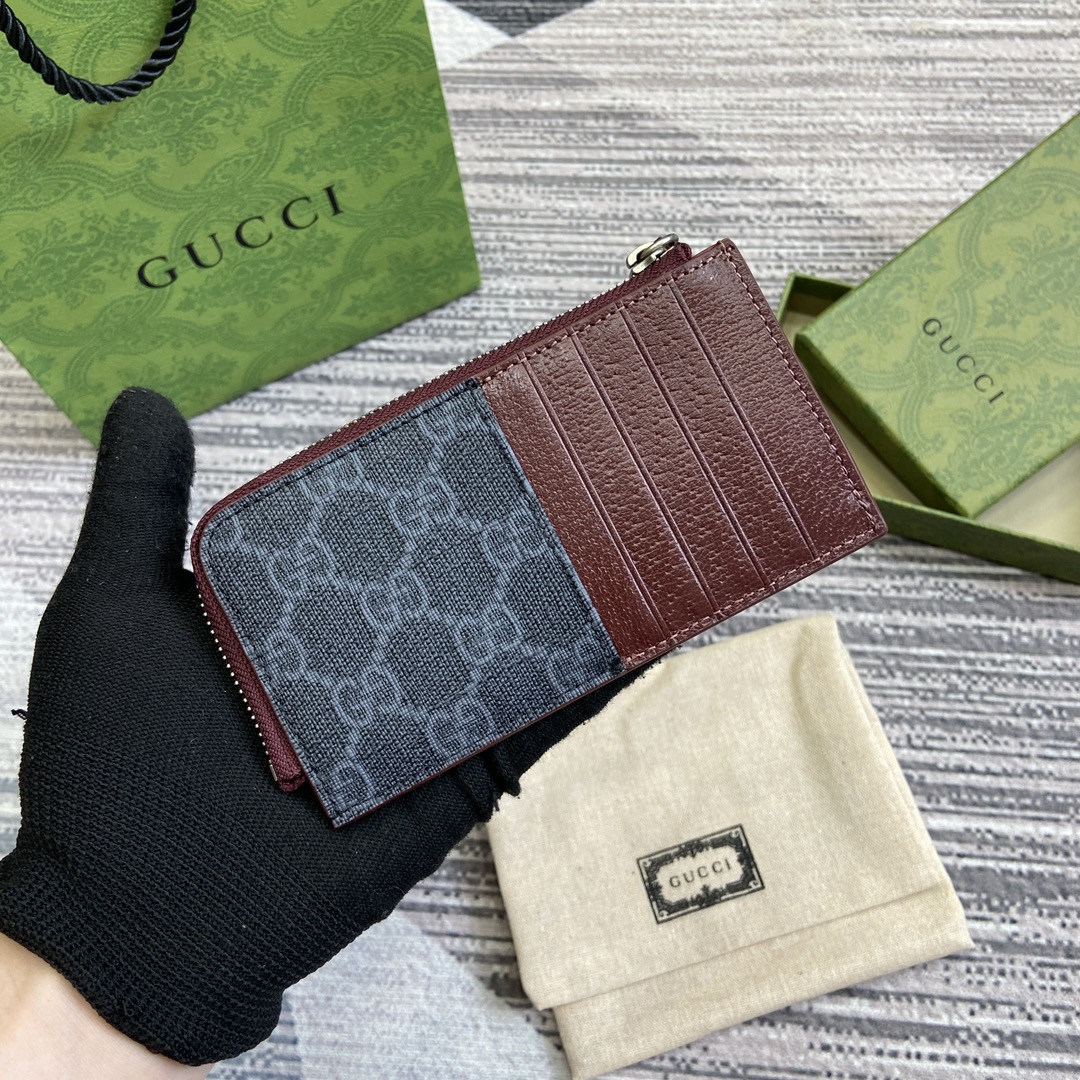 頂級復刻原單Gucci奢侈品卡片包零錢包