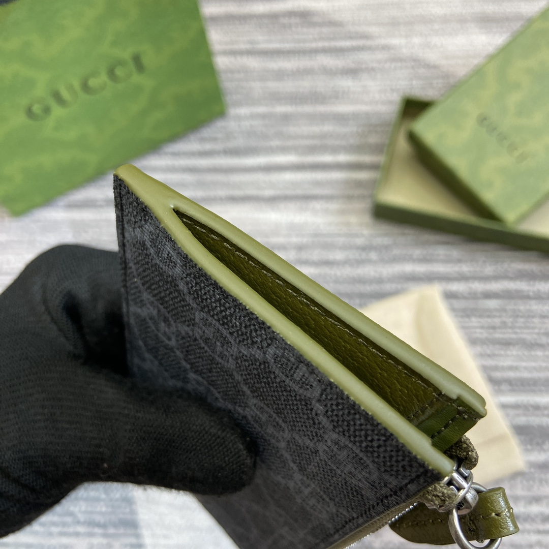 頂級A貨Gucci古琦真皮材質男女同款新品卡錢包零錢包