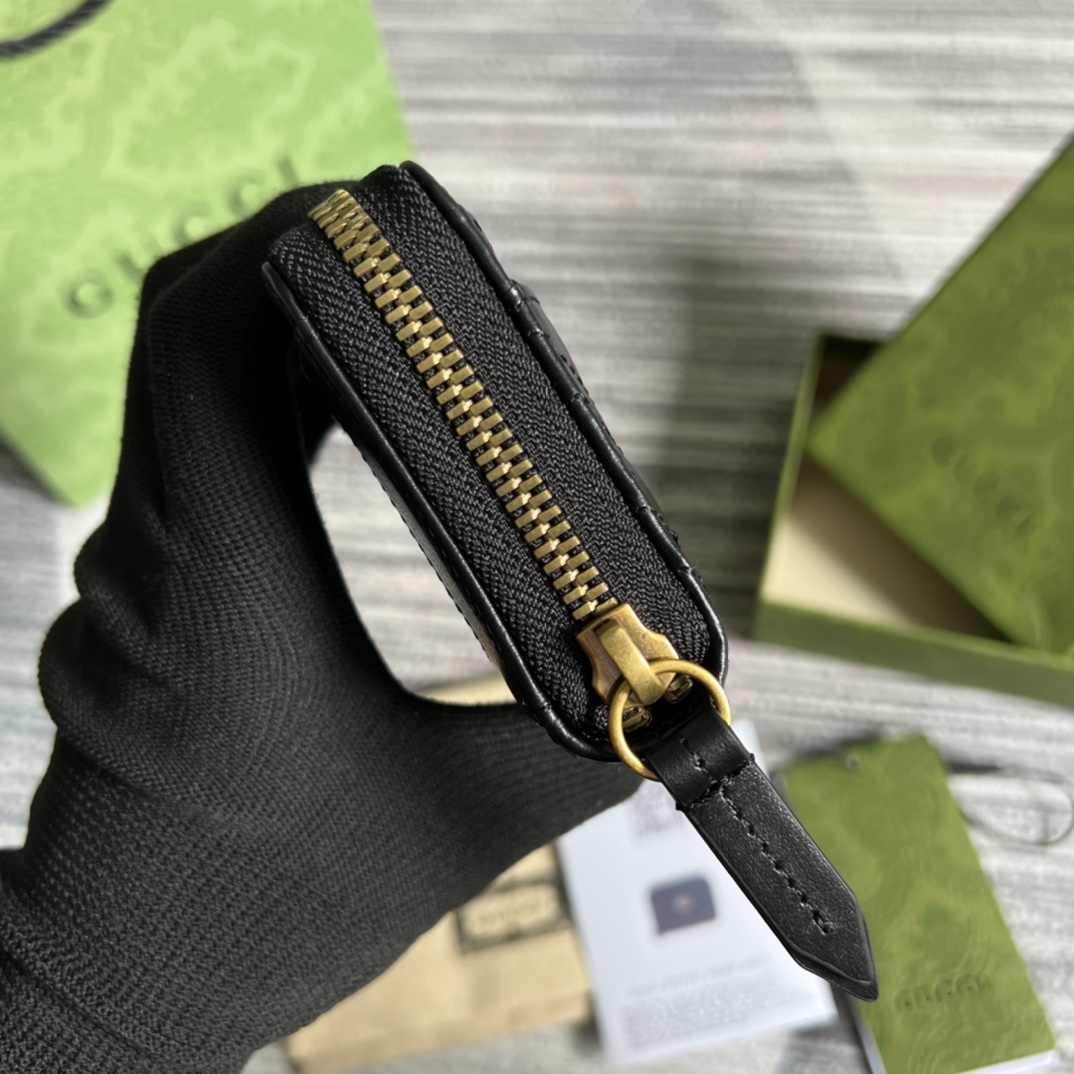 頂級A貨復刻奢侈品Gucci真皮錢夾零錢包
