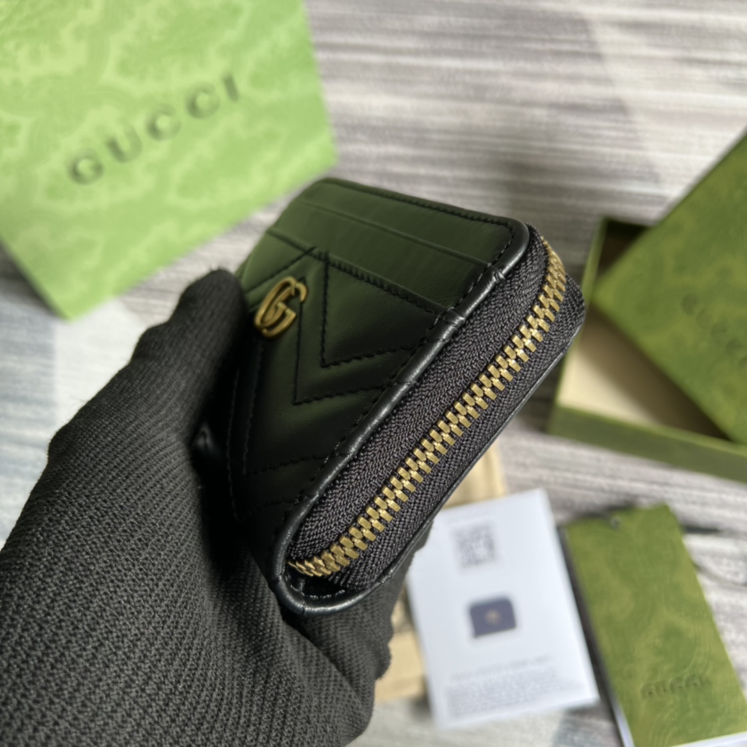 頂級A貨復刻奢侈品Gucci真皮錢夾零錢包
