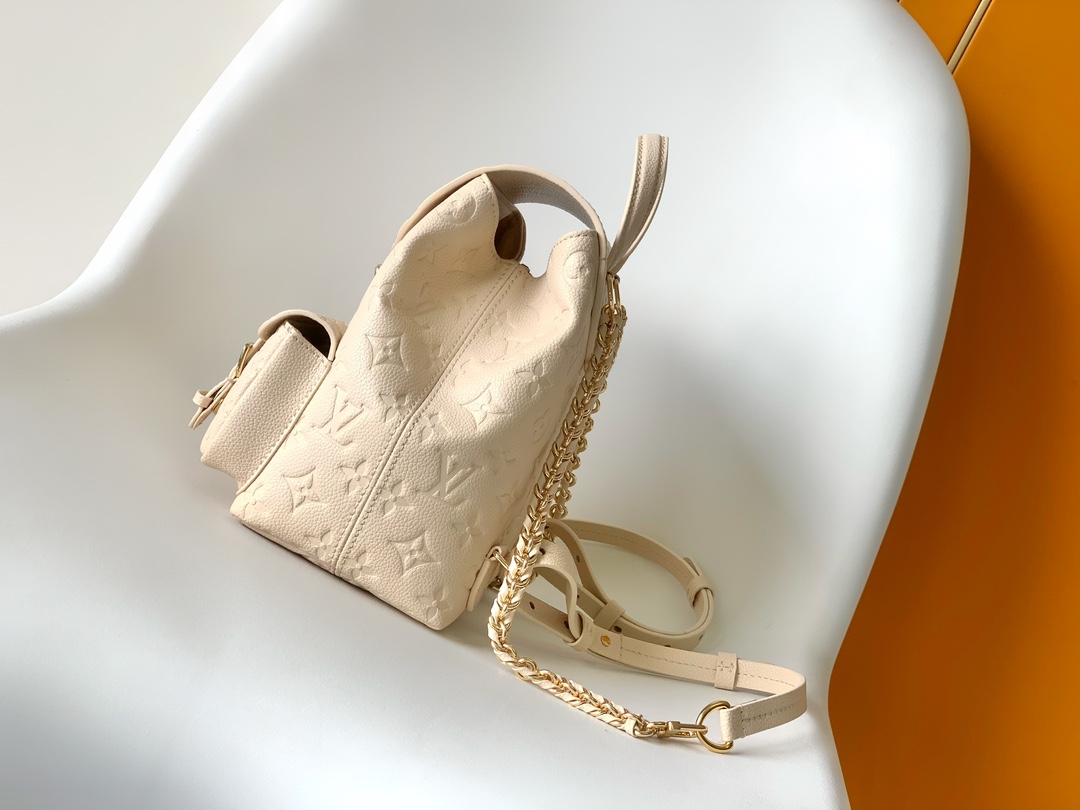 M47072高仿路易威登LV Backup女款雙肩包真皮多功能包包背包