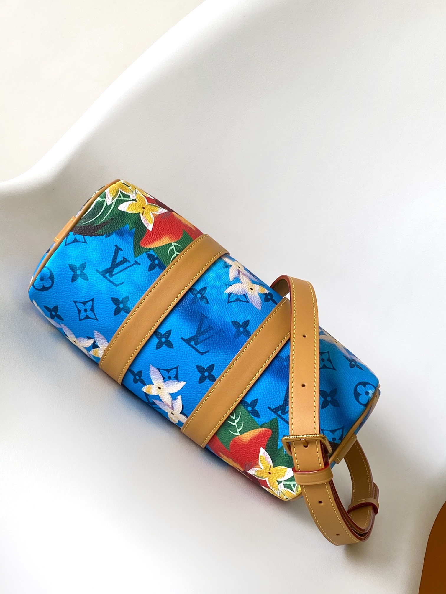 頂級高仿M24999lv路易威登Keepall Bandoulière 25旅行袋單肩包手提包