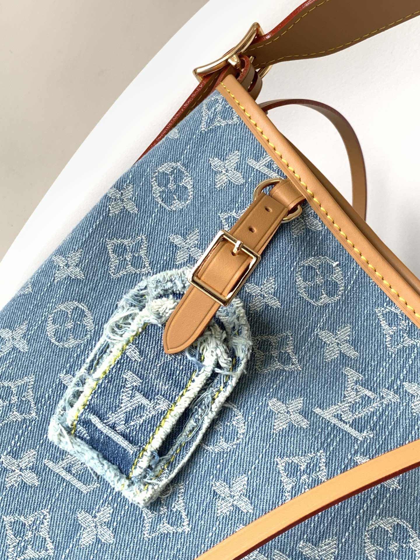 Monogram M11462丹寧牛仔新品高仿手提包LV