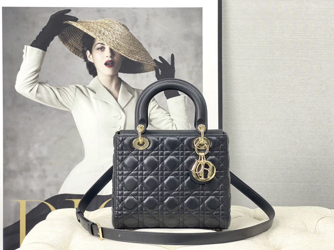 Lady Dior 精仿復刻五格貴妃手袋迪奧包包
