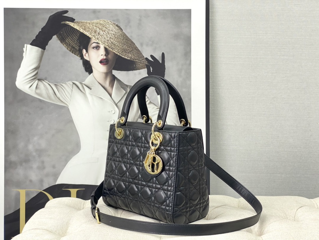 Lady Dior 精仿復刻五格貴妃手袋迪奧包包