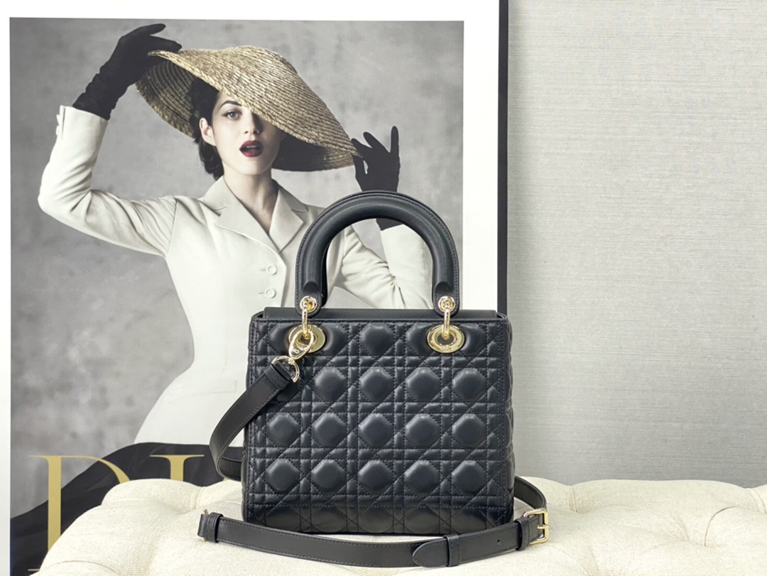 Lady Dior 精仿復刻五格貴妃手袋迪奧包包