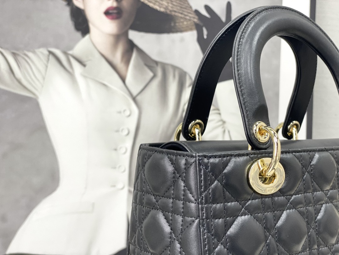 Lady Dior 精仿復刻五格貴妃手袋迪奧包包