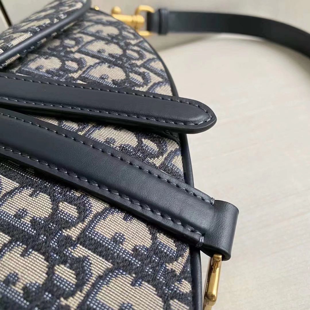 頂級原單復刻一比一DIOR刺繡帆布斜挎包腋下包錢包女款