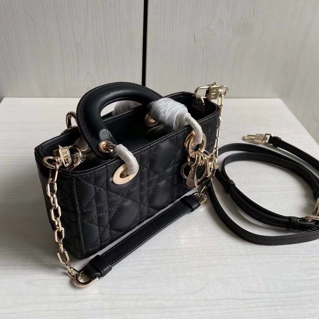 頂級復刻奢侈品DIOR迪奧手提包斜挎包單肩包真皮材質