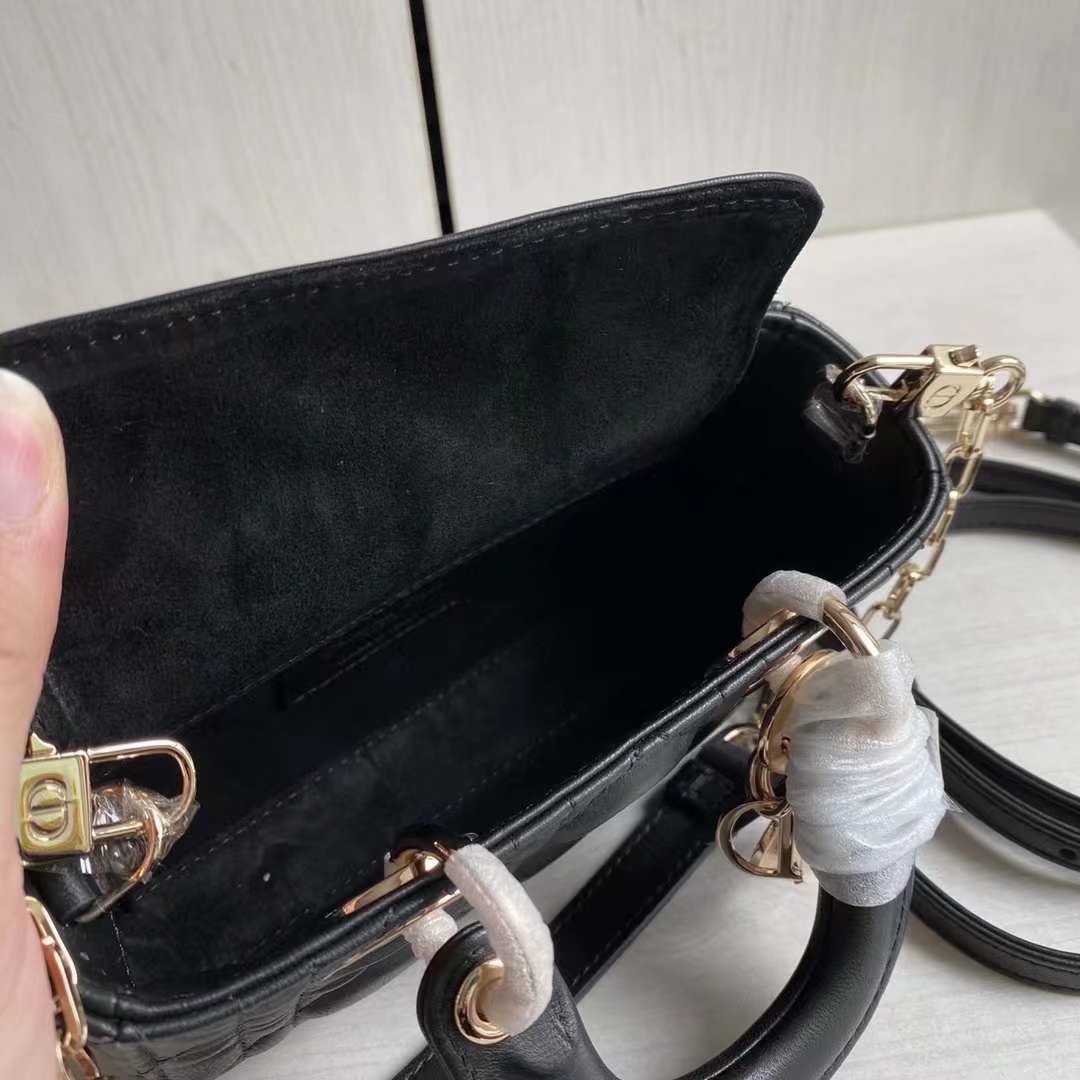 頂級復刻奢侈品DIOR迪奧手提包斜挎包單肩包真皮材質