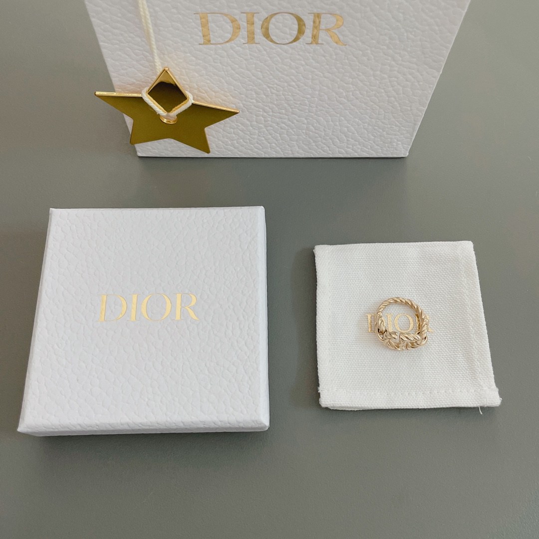 DIOR迪奧高仿飾品女款戒指感激幹滿滿