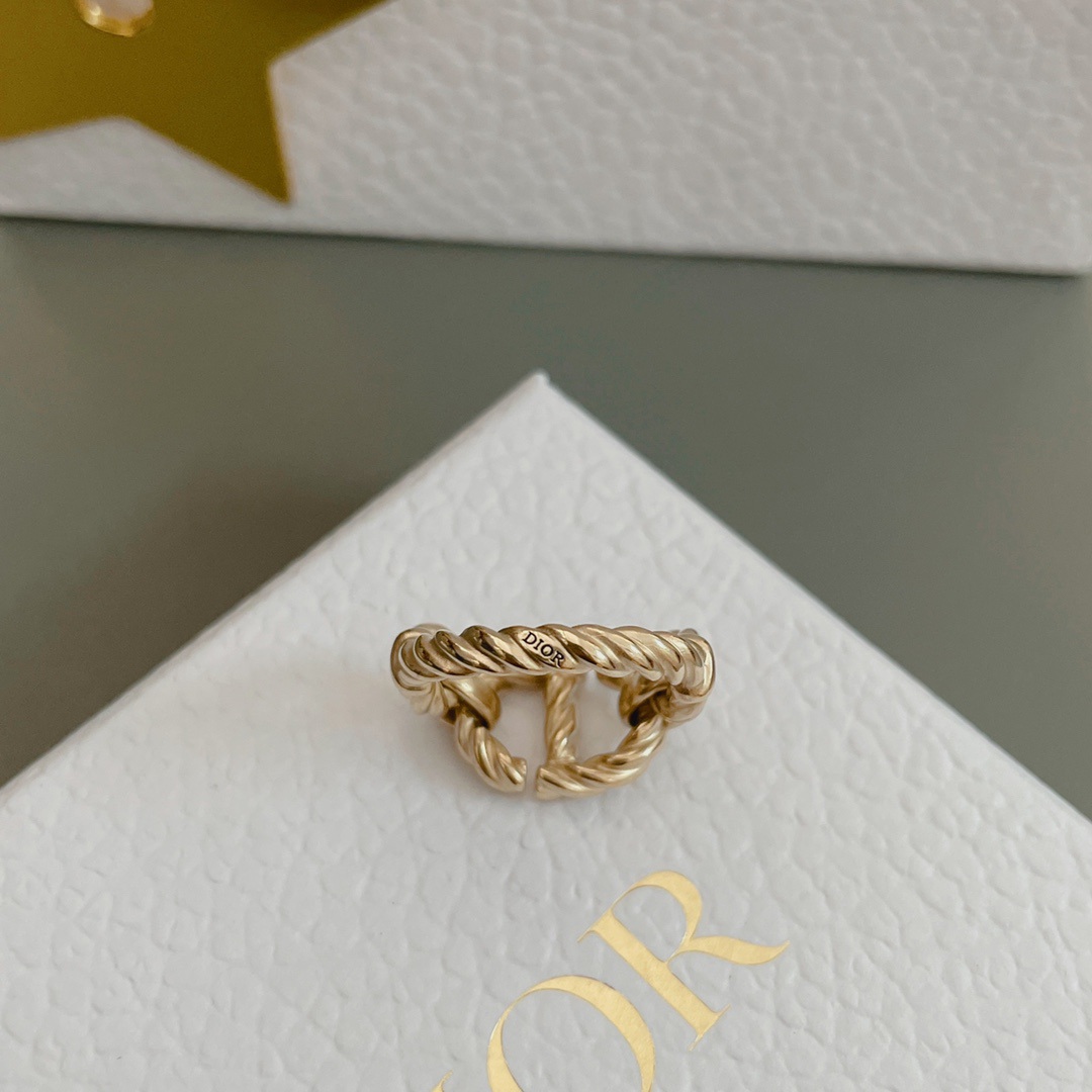 DIOR迪奧高仿飾品女款戒指感激幹滿滿