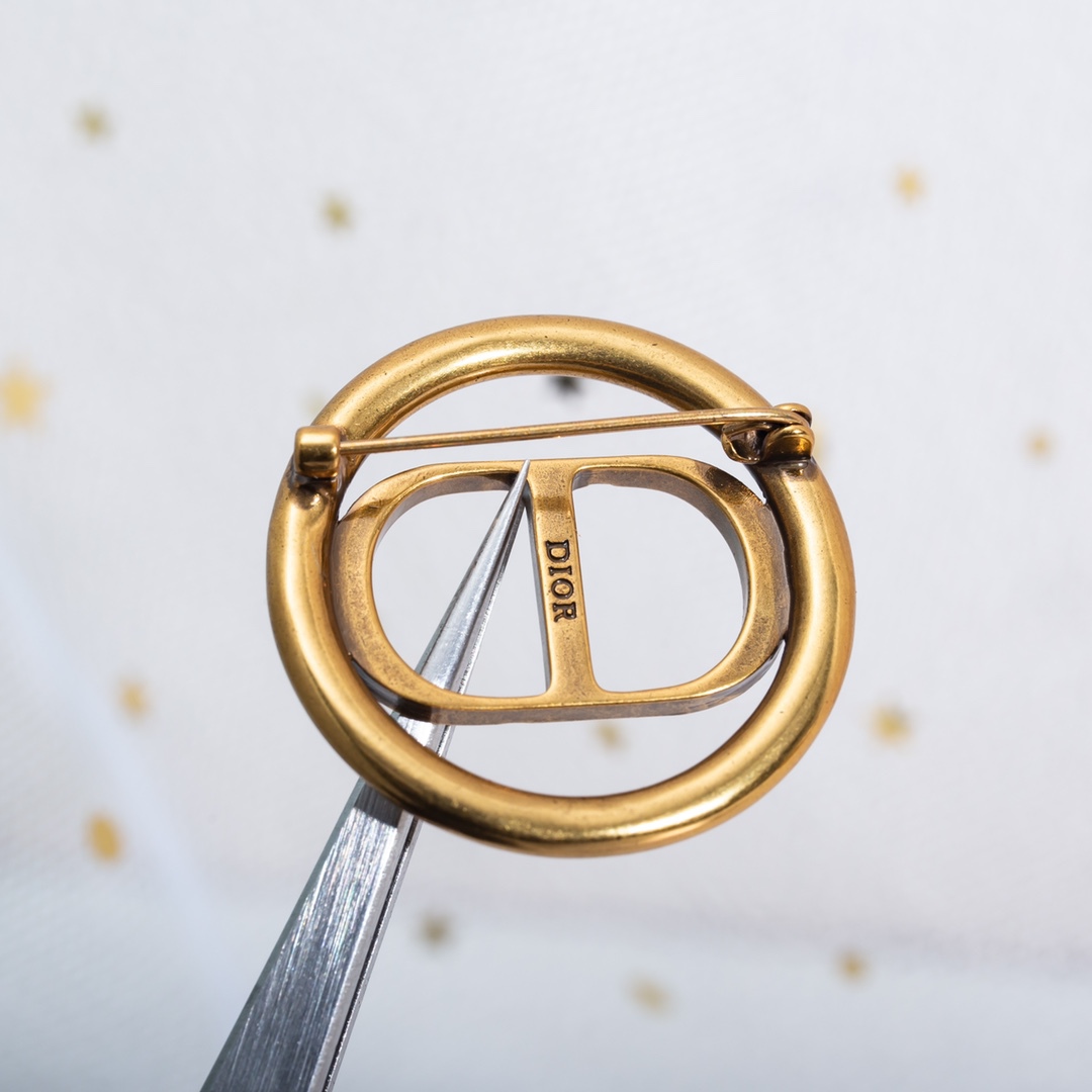 DIOR一比一logo高端胸針奢侈品支持批發零售