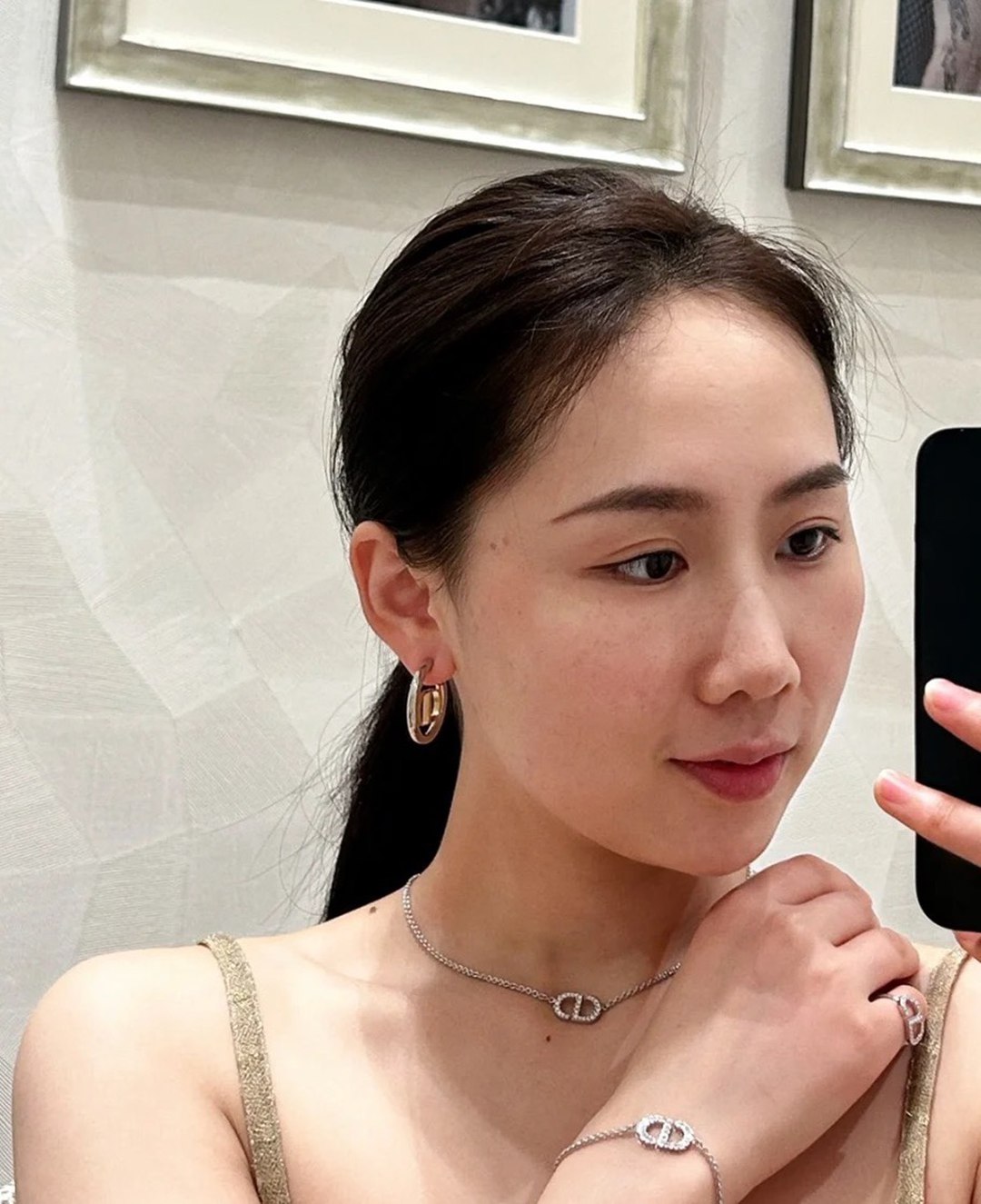 DIOR一比一復刻奢侈品項鏈頸鏈