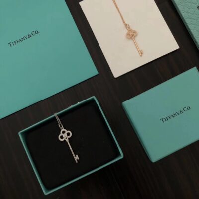 Tiffany蒂芙尼18K金明星同款項鏈